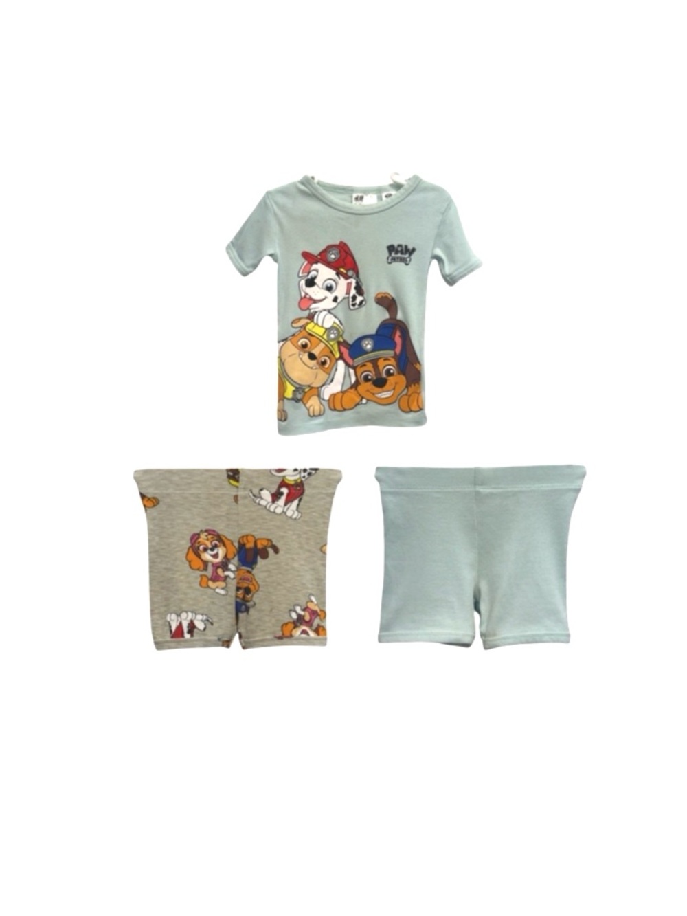3 Piece H&M Paw Patrol Pajama Set